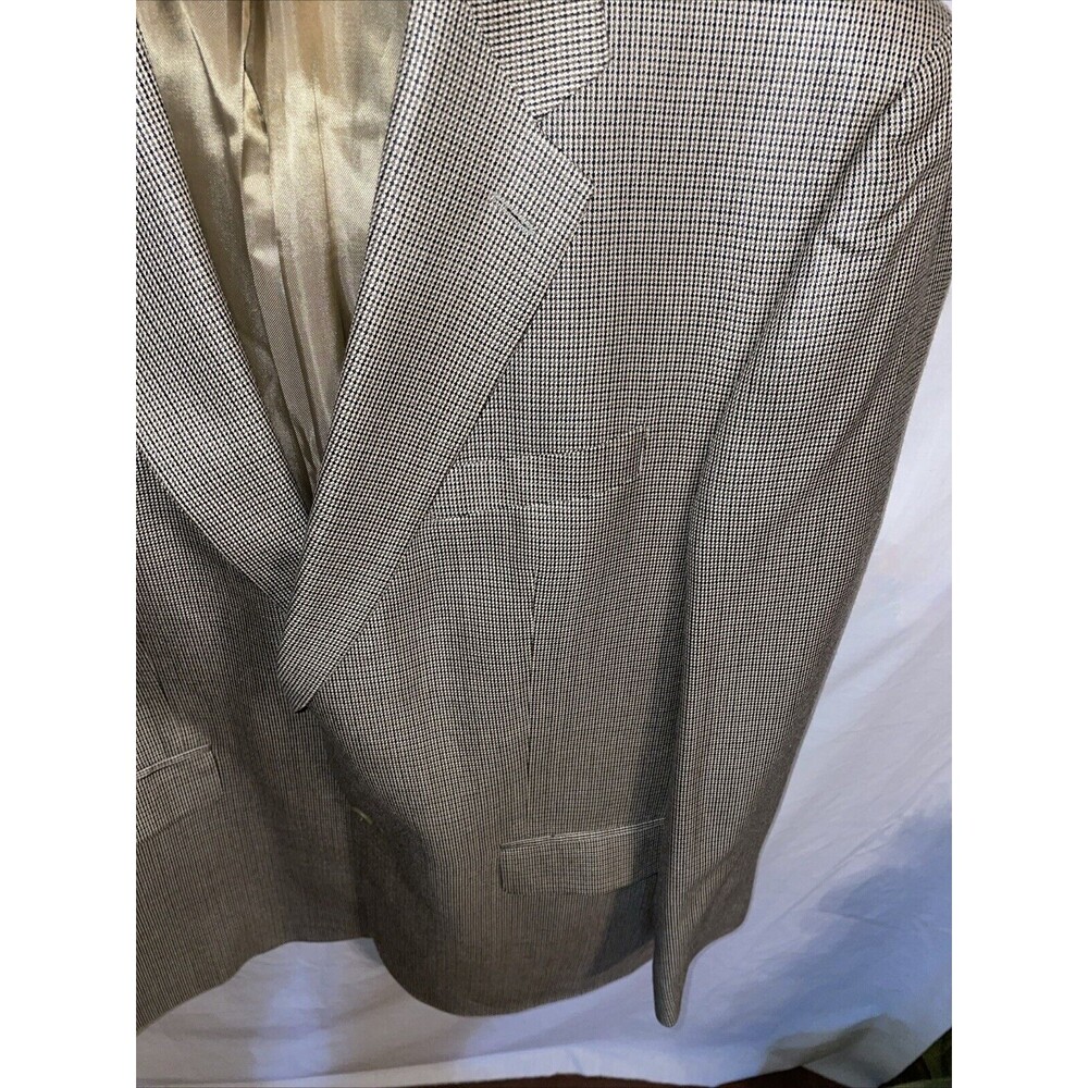 Ralph Ralph Lauren Men’s Dress Blazer Size 44L Gold Business Formal City - Picture 7 of 12